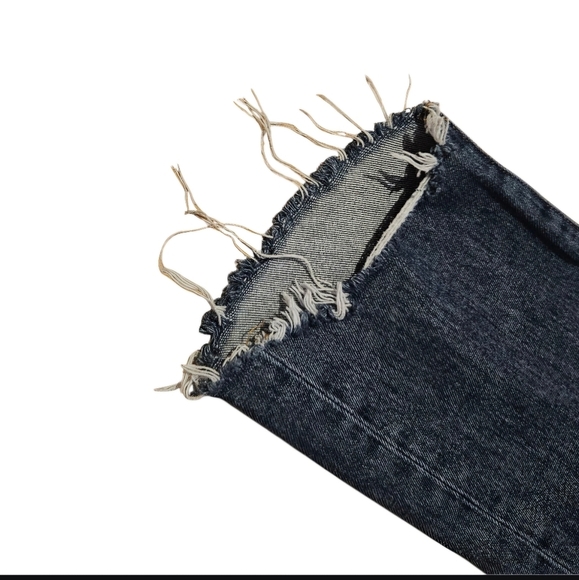 FRAME Denim Le Nouveau Straight Scoop Hem High Jeans Candover size 27 EUC - Picture 4 of 9